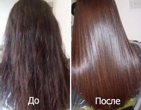 Касторовое масло для волос до и после Корейская косметика по оптовым ценам