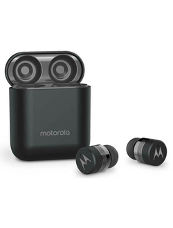 Наушники Motorola Vervebuds 110 черный с микрофоном, bluetooth (SH039BK)