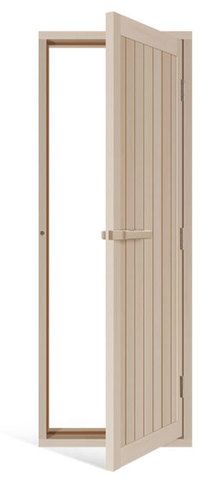 Дверь деревянная с порогом 700*2040 мм, ель, 734-4SU купить в Алуште