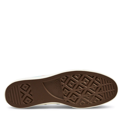 Кеды Converse Chuck Taylor 70 Ox Play Blue голубые низкие с сердечком 168303C фото подошвы