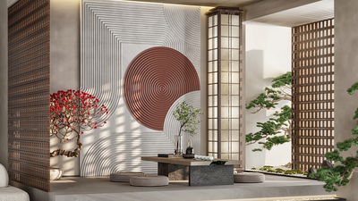 Гипсовая панель PALLADA + LED артикул M-0062