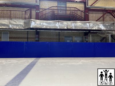 Защитные маты для шорт-трека ППУ+ППЭ 200х120х30 см, плотность 18 кг/м3 DNN