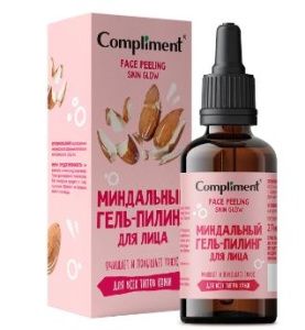 Compliment Face Peeling Миндальный Гель-Пилинг для Лица, 27мл