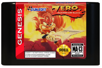 Zero kamikaze Squirrel, Игра для Сега (Sega Game) No Box