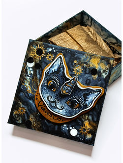 "Магия звёздной ночи", маленькая подарочная коробочка, 3Д