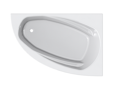 Astra-Form ванна Тиора Solid Surface правосторонняя 155/105 см белая матовая