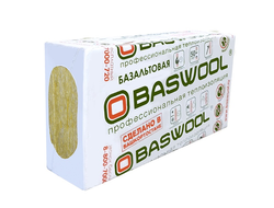 BASWOOL ФАСАД-100 (НГ) 1200х600х50мм