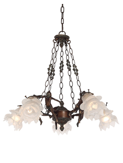 Люстра H 17050/5 PCRG ЭЛЬЗА Lumien Hall