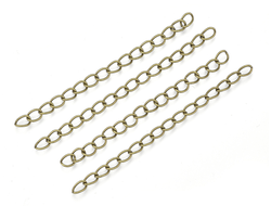 УДЛИНИТЕЛЬНЫЕ ЦЕПОЧКИ  - 6-7см - БРОНЗА