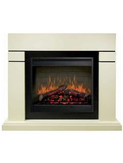 Dimplex "Lindos" (алебастр или белый) с очагом SYMPHONY 26"