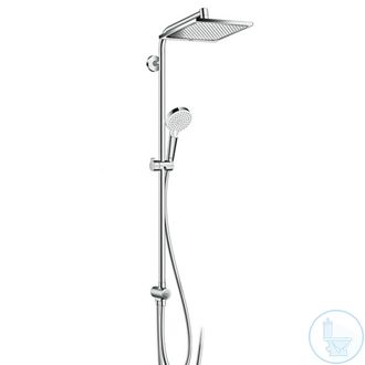 Душевая система Hansgrohe Crometta E 240 1jet Showerpipe Reno EcoSmart