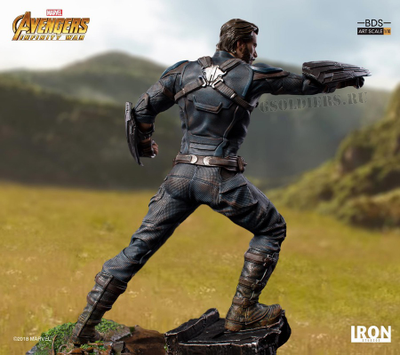 Капитан Америка, Мстители 1/10 Marvel Captain America Scale 1/10 Avengers Infinity War, Iron Studios