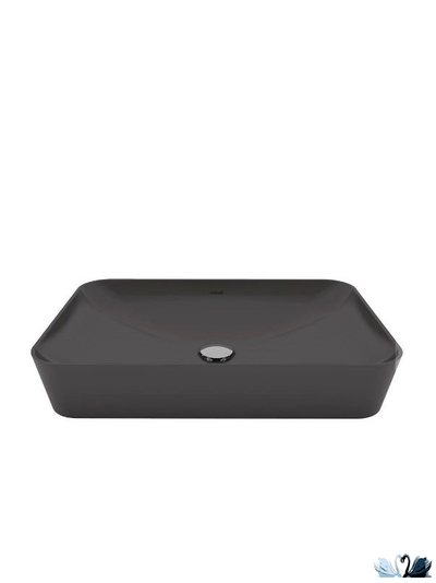 Раковина Creavit Ultra Antrasit Mat UL060.600, на столешницу серого цвета матовая в магазине Marysя