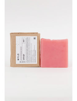 Фото натуральное мыло ручной работы лаванда -RUSMYLO