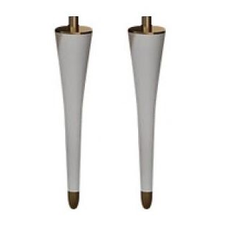 Опора Opadiris Ибица белый/золото (2 шт.)