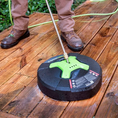 Насадка для очистки поверхностей 38 см для мойки высокого давления Greenworks, 250 бар