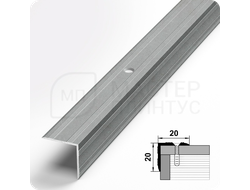 Порог угловой Лука  ПУ 05.2700.059 Бетон скай