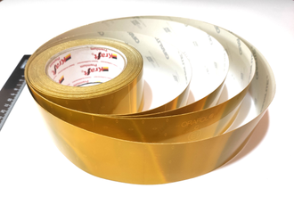 Светоотражающая лента желтая 50мм пр-во Германия