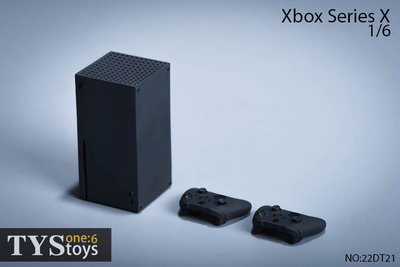 Консоль Xbox Series X - аксессуар для коллекционных фигур 1/6 - (22DT21) - TYStoys