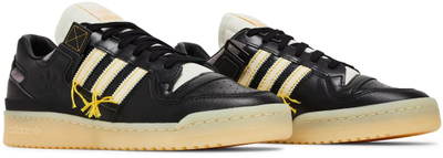 Adidas Forum 84 Low Premium Black Yellow
