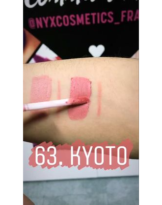 Стойкая жидкая матовая помада NYX Soft Matte Lip Cream 63 Kyoto (Киото)