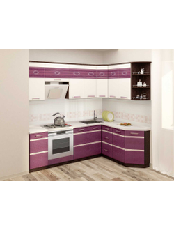 Кухонный гарнитур угловой  ширина 240х160 см