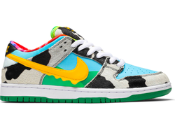 Nike SB Dunk Low (зеленые с желтым)