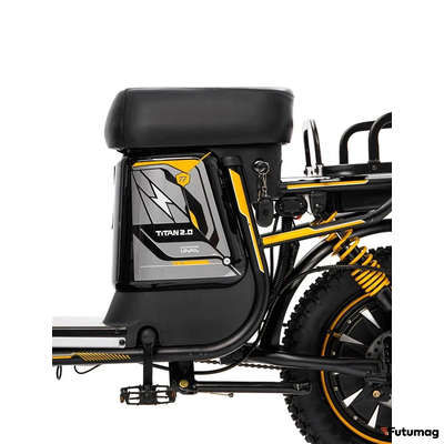 Электровелосипед Minako Titan 2.0 60V30AH желтый