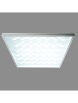 Офисный светодиодный светильник Армстронг 595*595*25 мм, 40Ватт, 4000Лм, 4000К/ 6500К, 185-265V, IP40