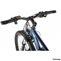 Электровелосипед INTRO Sport GT (Серо-зеленый)