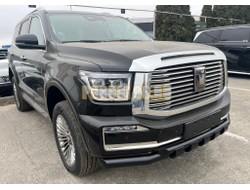 Защита переднего бампера двойная с перемычками покрытием "раптор" Папа Тюнинг d76/60 для TANK 500 2023-