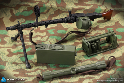 Набор аксессуаров для пулемета MG34 - 1/6 MG34 Accessory Kit (E60066) - DID