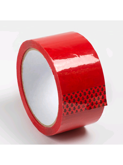 Скотч красный, 48мм*40м*43мкм