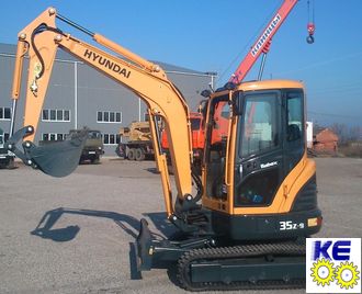 71MH-11520 Стекло двери нижнее закаленное HYUNDAI R35Z-9