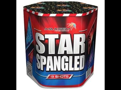 Батарея салютов STAR SPANGLED GWM5032 MAXSEM | Neva-Salut.com