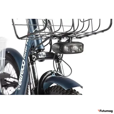 Трицикл Eltreco Porter Fat 500 UP! Темно-синий
