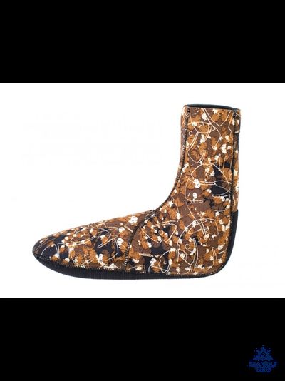 Носки неопреновые 7мм Scorpena D Camo р.S-36/38 !promo
