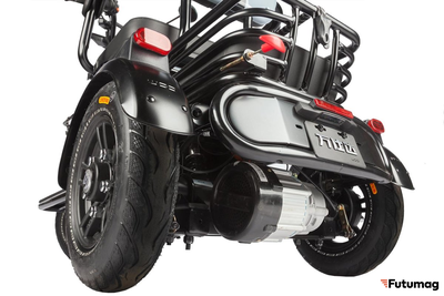 Электротрицикл Wanshida UN MOTO 60V 650Вт черный