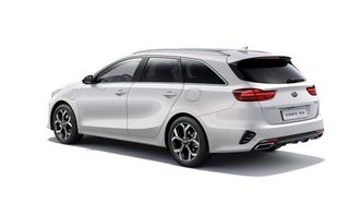 Автомобильные чехлы Kia Ceed (три отдельных спинки) комплектация Prestige c 2018 г.в.