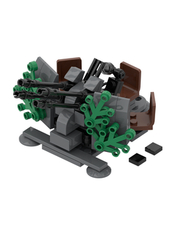 Flack 38 - немецкое зенитное орудие Лего