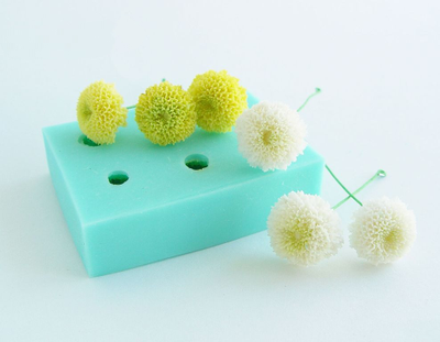 Набор молдов "Матрикария + Снежок + Гипсофила"