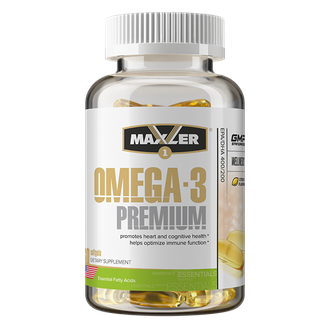 (Maxler) Omega-3 Premium - (60 капс)