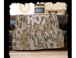 JUNGLE ROT - CAMO LOGO плед