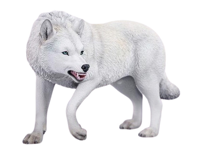 Дикий волк (белый) - Коллекционная фигурка 1/6 Direwolf Figurine (JXK242C) - JXK