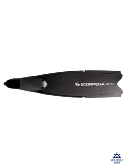 Ласты длинные 45/46 разборные Scorpena F1 Apnea чёрн.