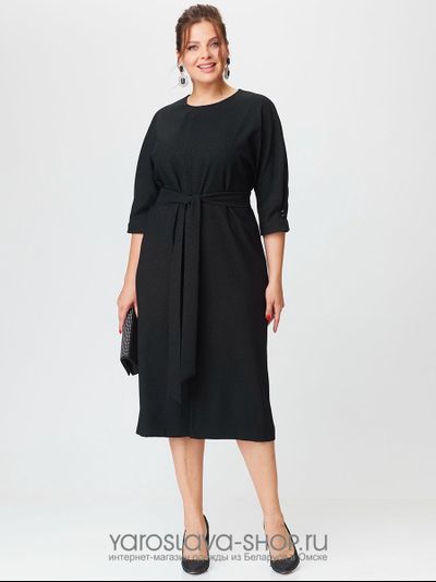 Модель: 2175.Женское элегантное платье в черном цвете