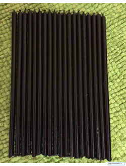 Свеча черная №20 (3 часа горения).