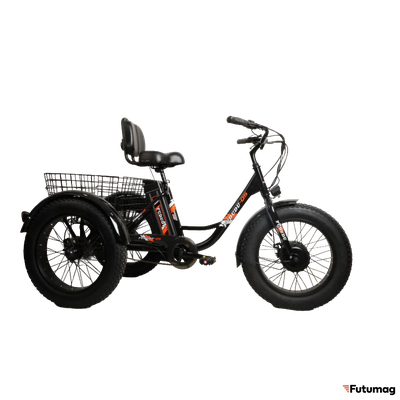 Электровелосипед трехколесный фэтбайк Fududu Q5 48V15Ah