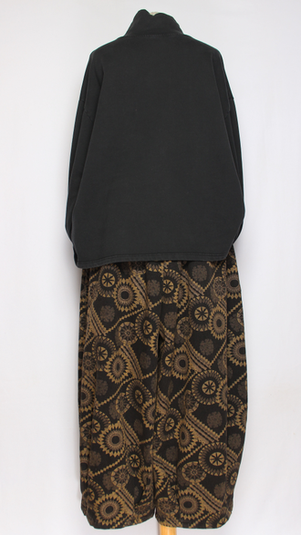 Джемпер вареный хлопок "Девушка" кофе, зеленый, черный до р.54