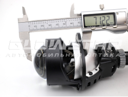 Билед модули Aozoom A5+ 2025 2.5 дюйма, 2 чипа, 5500K, 12V, 59W/52W, съемное гаечное крепление